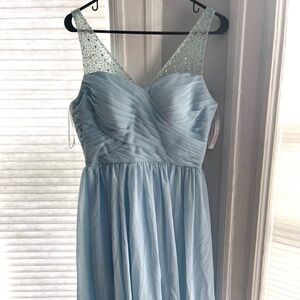 JJ’s House Blue Sparkly Dress (Bridesmaid)